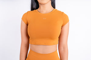 Ochre Crop Top - Revive Collection