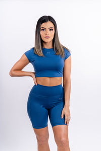 Prussian Crop Top - Revive Collection