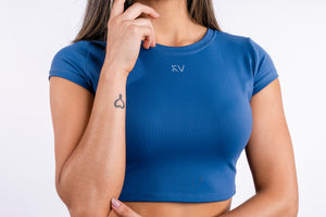 Prussian Crop Top - Revive Collection