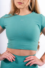 Load image into Gallery viewer, Aquamarine Crop Top - Revive Collection
